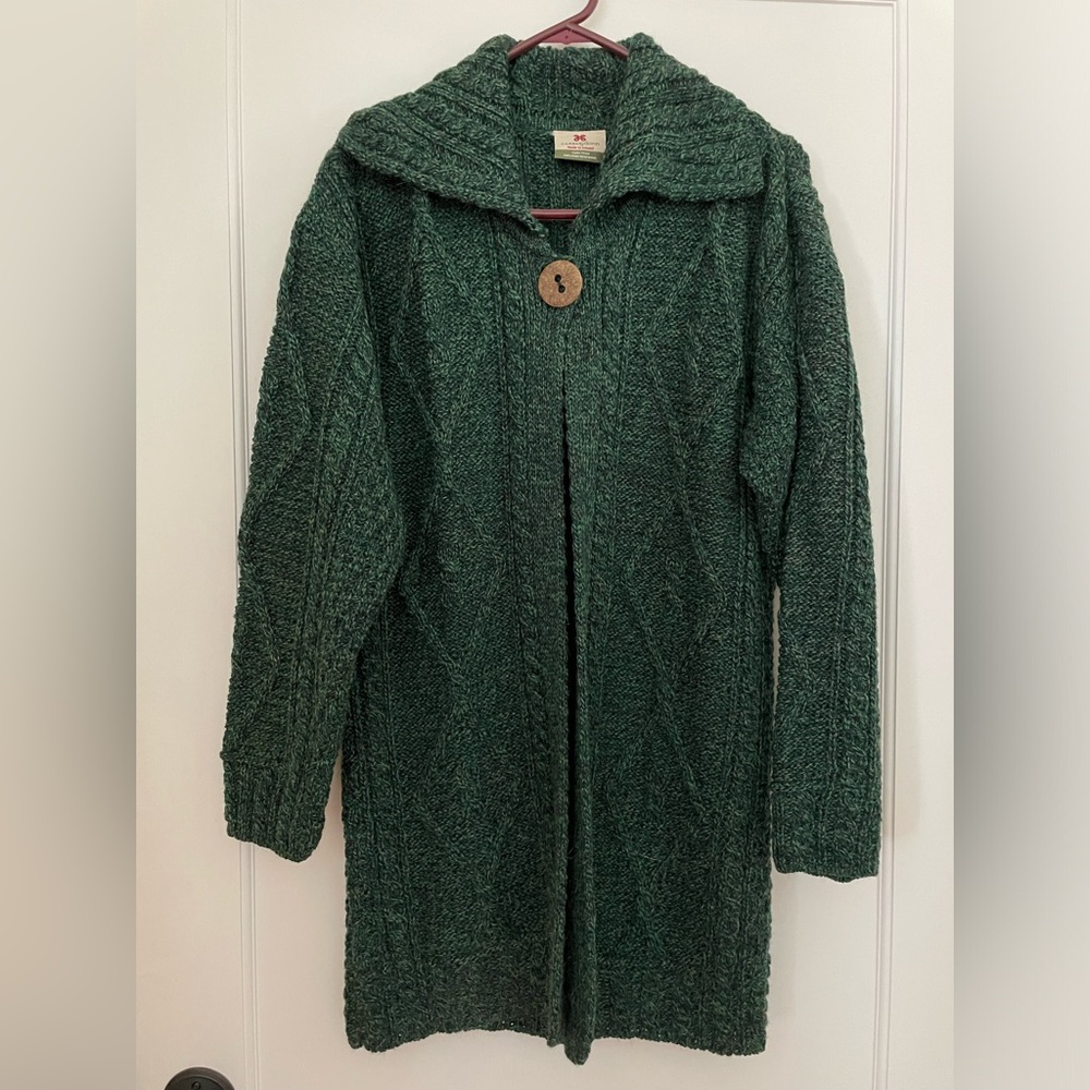 Carraig Donn Wool Sweater Jacket